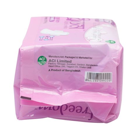 Freedom Heavy Flow Cotton Soft 8 Pieces