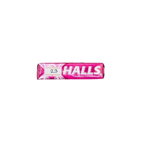 Halls Raspberry Flavored Candy  27.9g