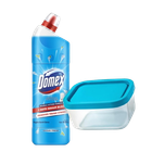 Buy 1 Piece Domex Toilet Cleaning Liquid Ocean Fresh 750ml & Get Container Free 1 Piece