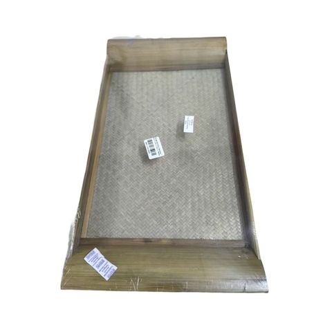 Pisces Bamboo Serving Tray Large Assorted 1 Piece