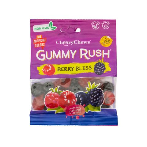 Gummy Rush Berry Bliss Chews Packet 90g