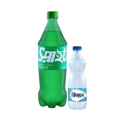 Buy Sprite Pet 1L & Get Free Kinley Water 500ml