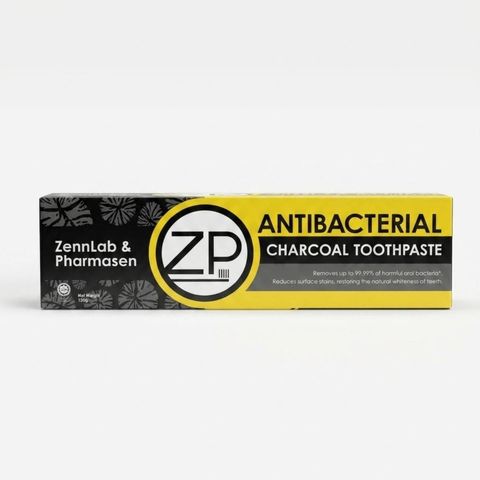 Zp Charcoal Antibacterial Toothpaste 120g