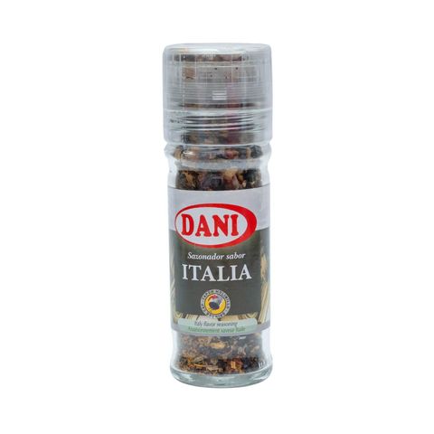 Dani Italy Flavor Seasoning Grinder Sazonador Sabor Italia 50g