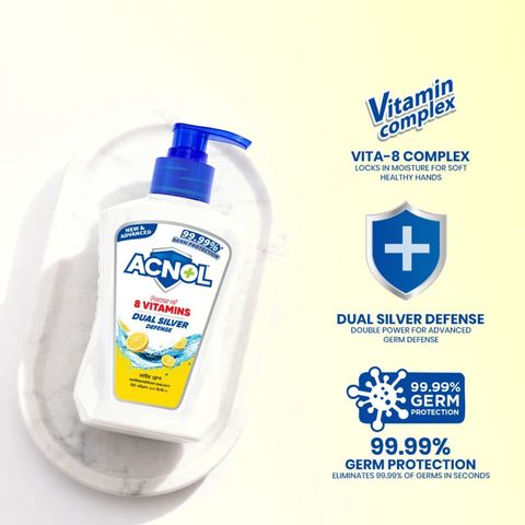 Acnol Antibacterial Handwash Lime fresh 200ml