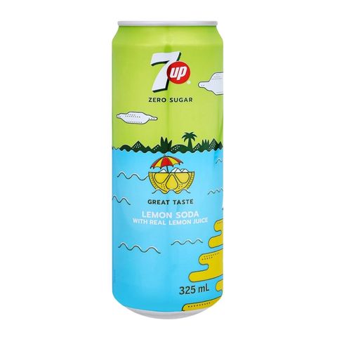 7up Lemon Soda Zero Sugar 325ml