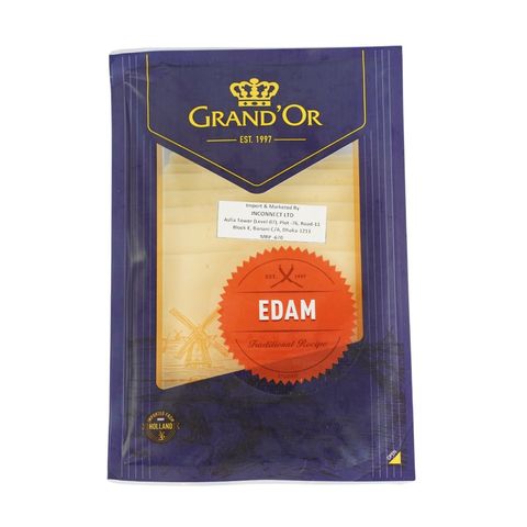 Grand'or Edam Cheese Slices 40% Fat 160g