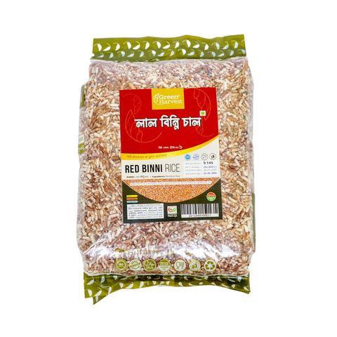 Green Harvest Red Binni Rice 500g