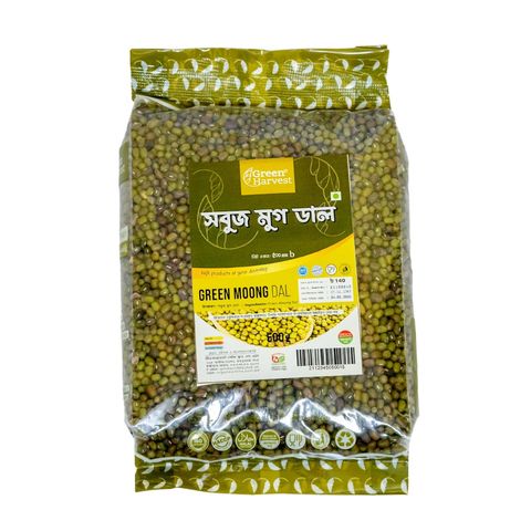 Green Harvest Green Mong Dal 500g