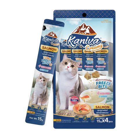 Kaniva Tuna Topping Salmon + Tuna Freeze Bits 60g