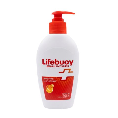Lifebuoy Handwash (Soap) Total Pump 200ml