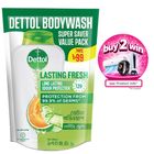 Dettol Bodywash Lasting Fresh Super Saver Value Pack 170ml