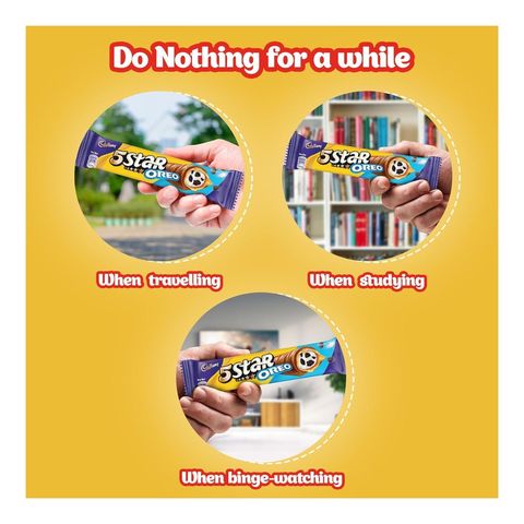 Cadbury 5 Star Oreo Chocolate Bar 40g