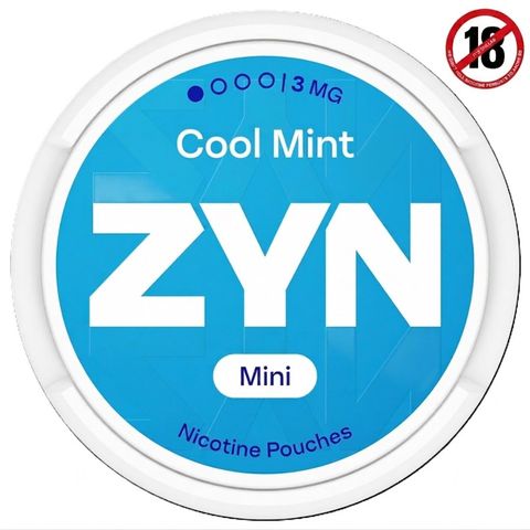 Zyn Cool Mint Can 15 Pouches 3mg