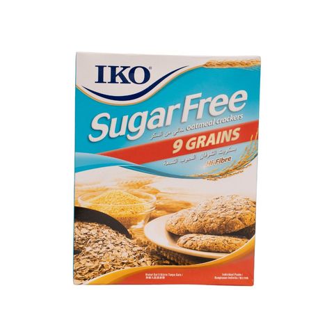 Iko Sugar Free Oatmeal Crackers 9 Grains 178g