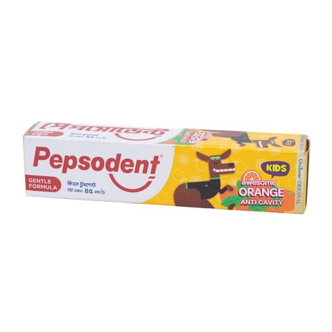 Pepsodent Kids Toothpaste Awesome Orange 45g
