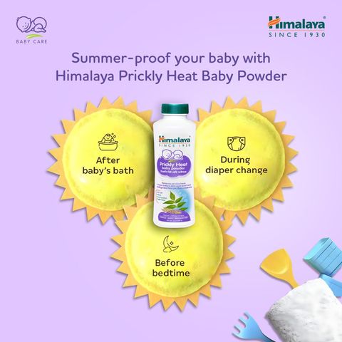 Himalaya Prickly Heat Baby Powder 100g