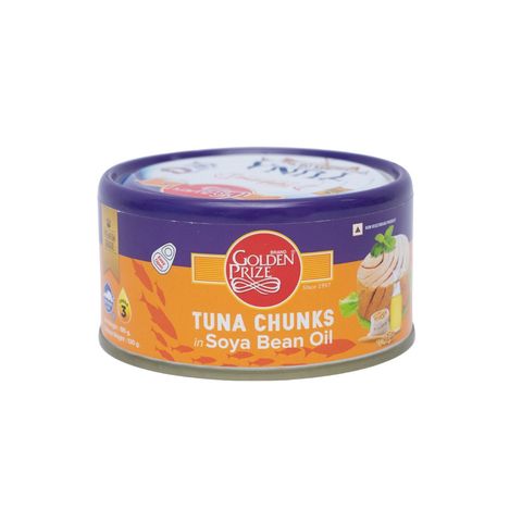 Golden Prize Tuna Chunk In Soya Bean Oil 185g
