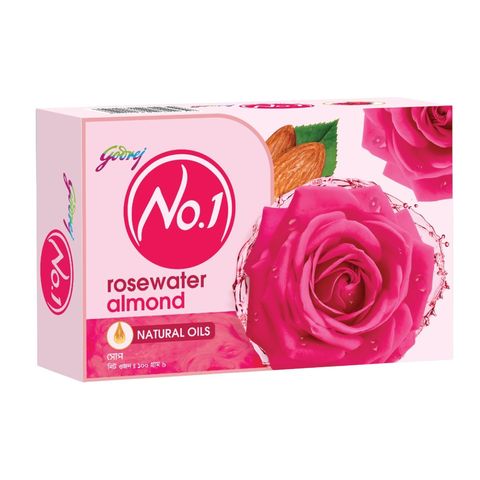 Godrej No 1 Soap Rose 100g