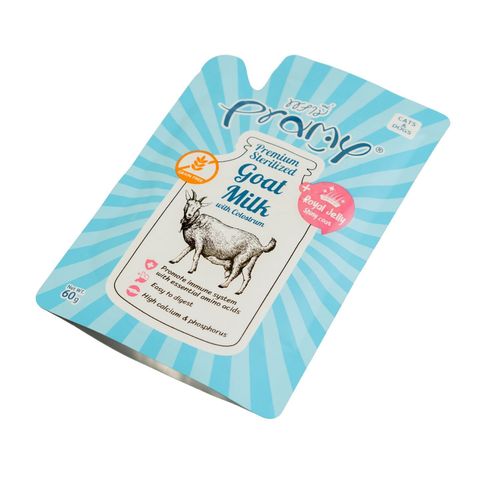 Pramy Premium Goat Milk With Colostrum & Royal Jelly For Cats & Dogs 60g
