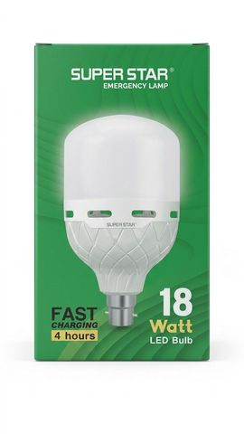 Super Star LED Emergency Lamp 18 W Pin 1 Piece