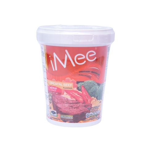 Imee Instant Cup Noodles Oriental Beef Flavor 65g