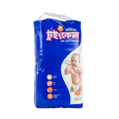 Savlon Twinkle Baby Pant Diaper XL (12-20kg) 44 Pieces