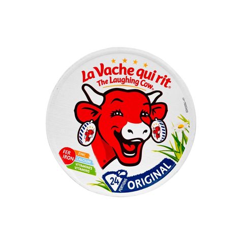 The Laughing Cow Spreadable Cheese 24 Portions 336g