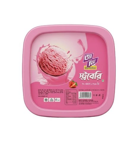 Za n Zee Strawberry Ice Cream 1L