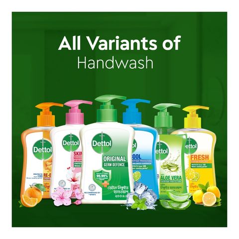 Dettol Handwash Original Pump 200ml