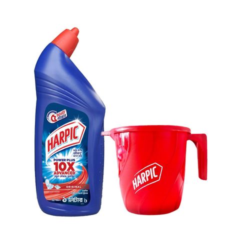 Buy 1 Harpic Toilet Cleaning Liquid 1L & Get Free Mug 1 Piece