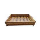 Pisces Bamboo Tray - Jamdani Box Design - Large (15" X 10") 1 Piece