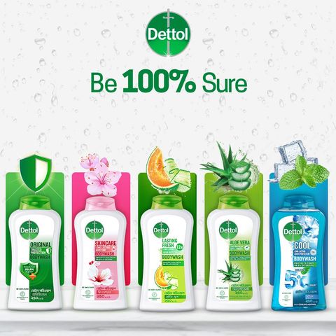 Dettol Cool Long Lasting Odour Protection Bodywash 250ml