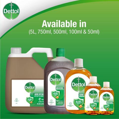 Dettol antiseptic disinfectant liquid 5L