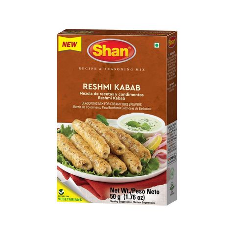 Shan Reshmi Kabab Recipe & Seasoning Mix 50g
