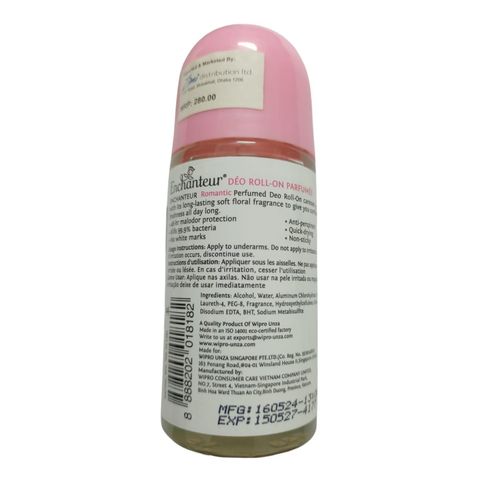 Enchanteur Roll On Romantic 50ml