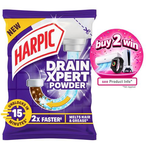 Harpic Drain Cleaning Xpert Powder 45g