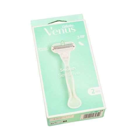 Gillette Venus Smooth Sensitive 1 Razor Cart 2 Pieces