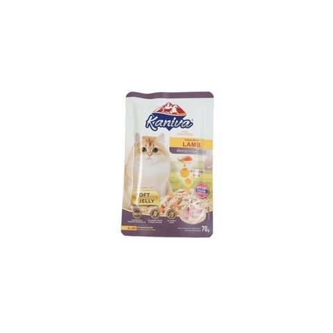 Kaniva Tuna Topping Lamb Cat Pouch 70g