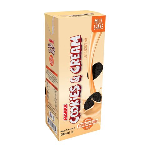 Marks Active School Cookies & Cream Flavour Milk Shake 200ml