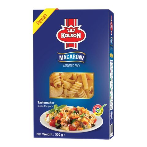 Kolson Macaroni (Assorted) Pack 500g