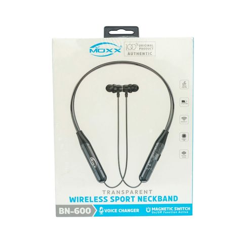 Moxx Bn600 Wireless Neckband Assorted 1 Piece