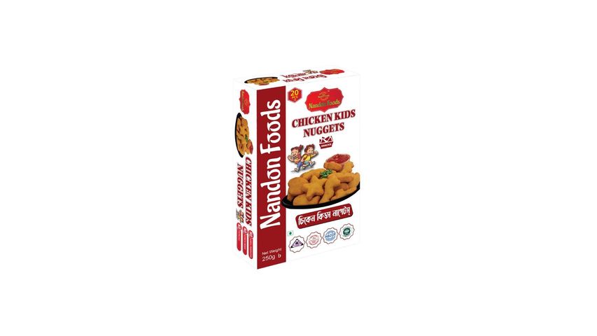 Nandon Foods Chicken Kids Nuggets 20 Pieces