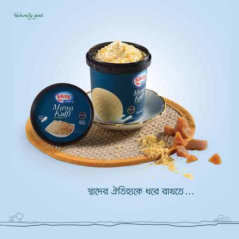 Savoy Mawa Kulfi Ice Cream Cup 120ml