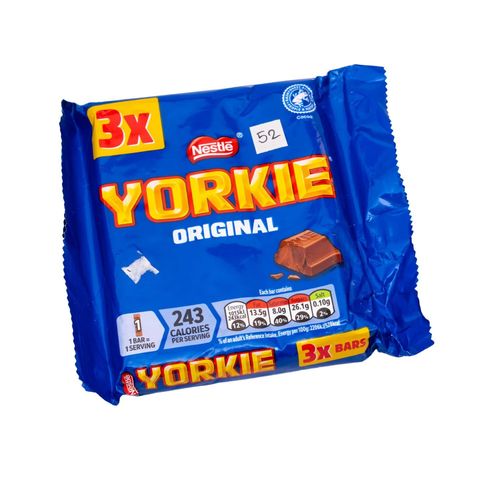 Nestle Yorkie Original Chocolate 3x46g 138g