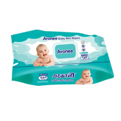 Avonee Baby Wet Wipes 120 Pieces