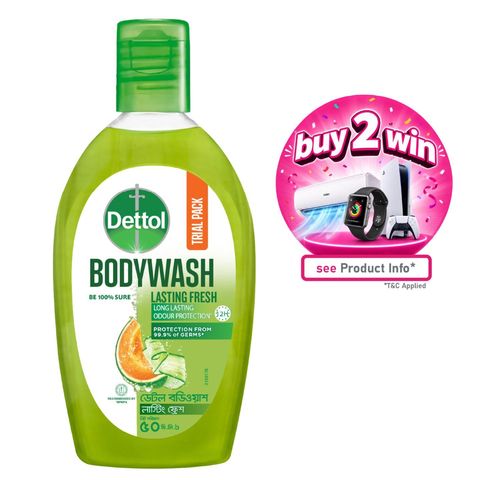 Dettol Bodywash Lasting Fresh Trial Pack 50ml