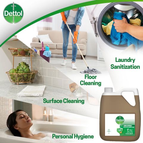 Dettol antiseptic disinfectant liquid 5L