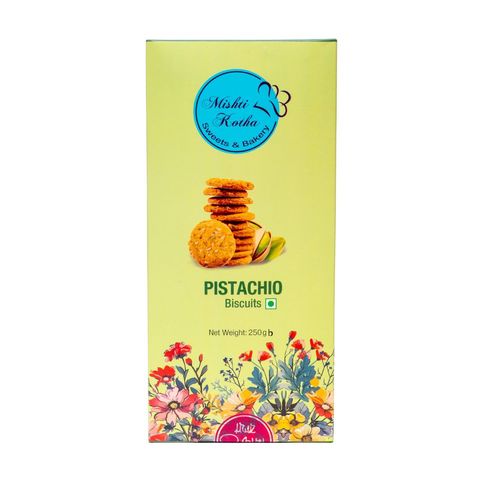 Misthi Kotha Pistachio Biscuits 250g