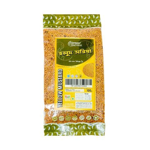 Green Harvest Yellow Mustard 100g